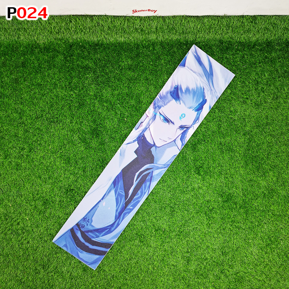 0303 สติ๊กเกอร์ กระดาษทราย 120x26 cm สำหรับ สเก็ตบอร์ด เซิร์ฟสเก็ต ลองบอร์ด Graphic Grip Tape skateboard longboard surf skate