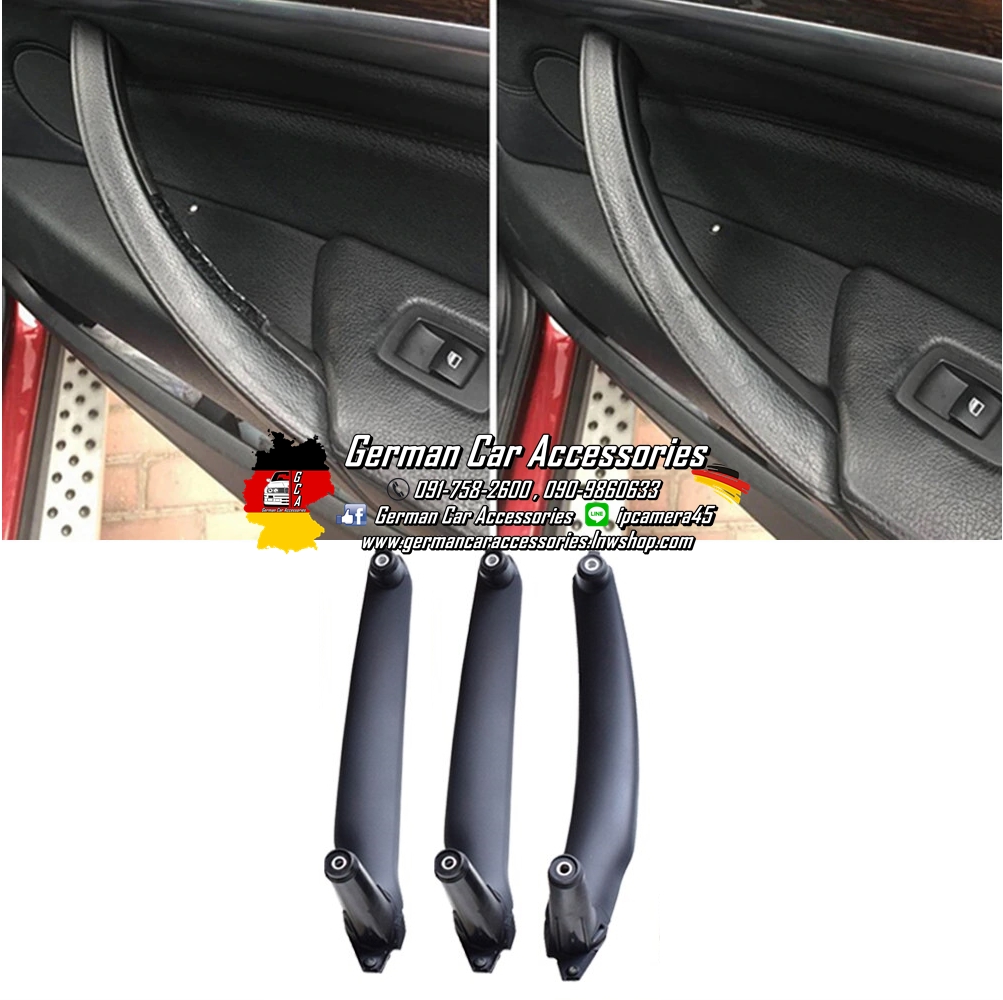 มือจับประตูภายในรถ BMW X5 E70 สีดำ