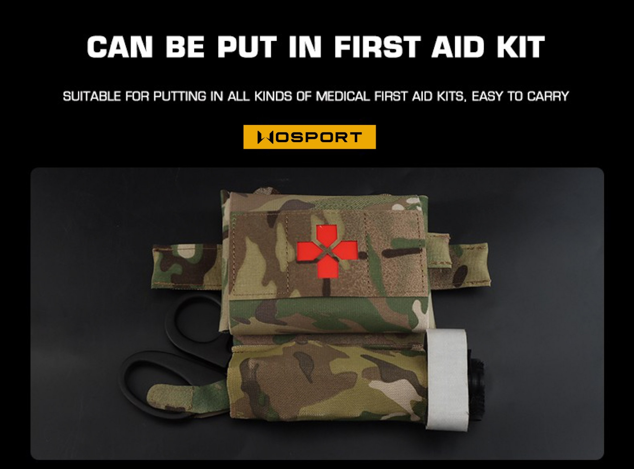 กรรไกร First AID WOSPORT (K0080)