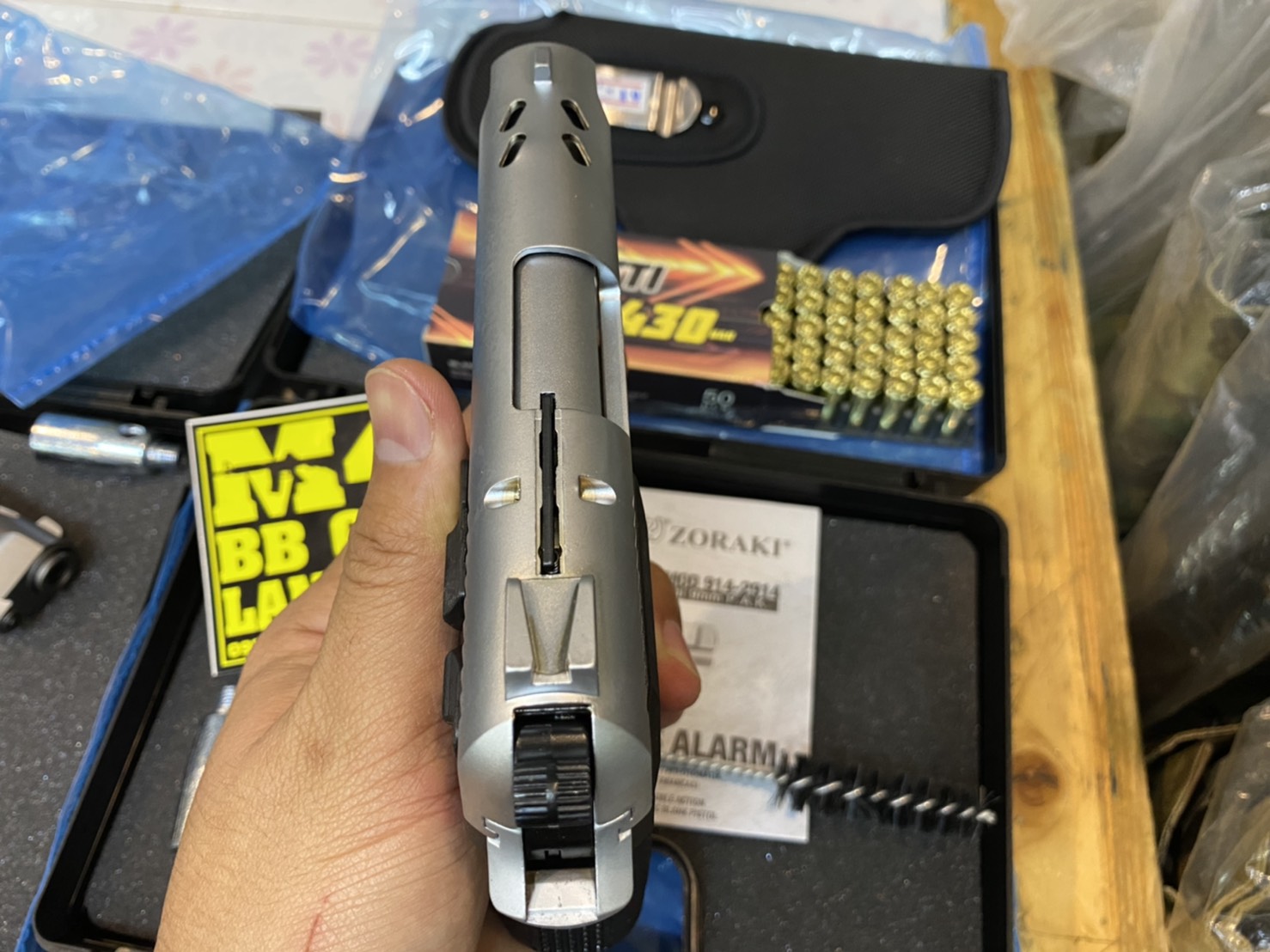 ZORAKI 2914TD บรอนซ์เงิน