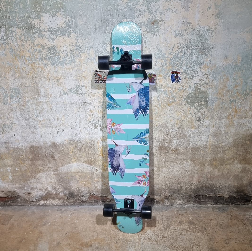 0202 สเก็ตบอร์ด longboard ขนาด 107x23cm