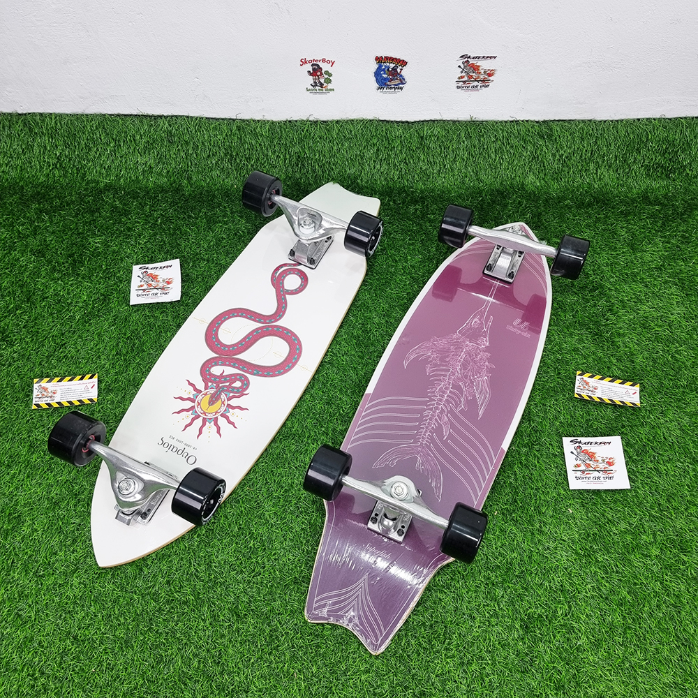 0202 Surfskate เซิร์ฟสเก็ต 66 sixty-six ขนาด 32-34" ทรัค บูชชิ่ง เล่นง่าย
