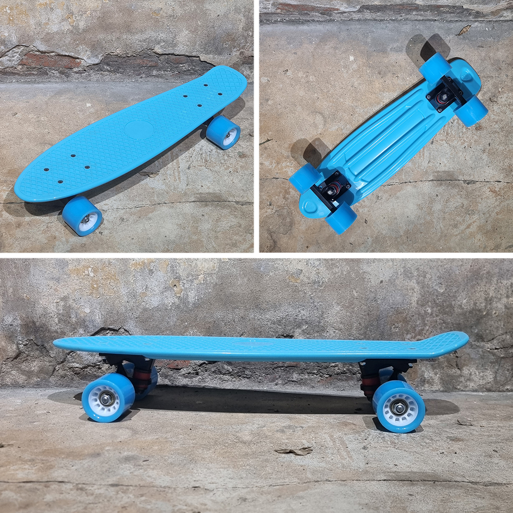 0202 Kid Skateboard ทรงเพนนี ล้อมีไฟ เลือกได้8สี น้ำหนักไม่เกิน 100kg