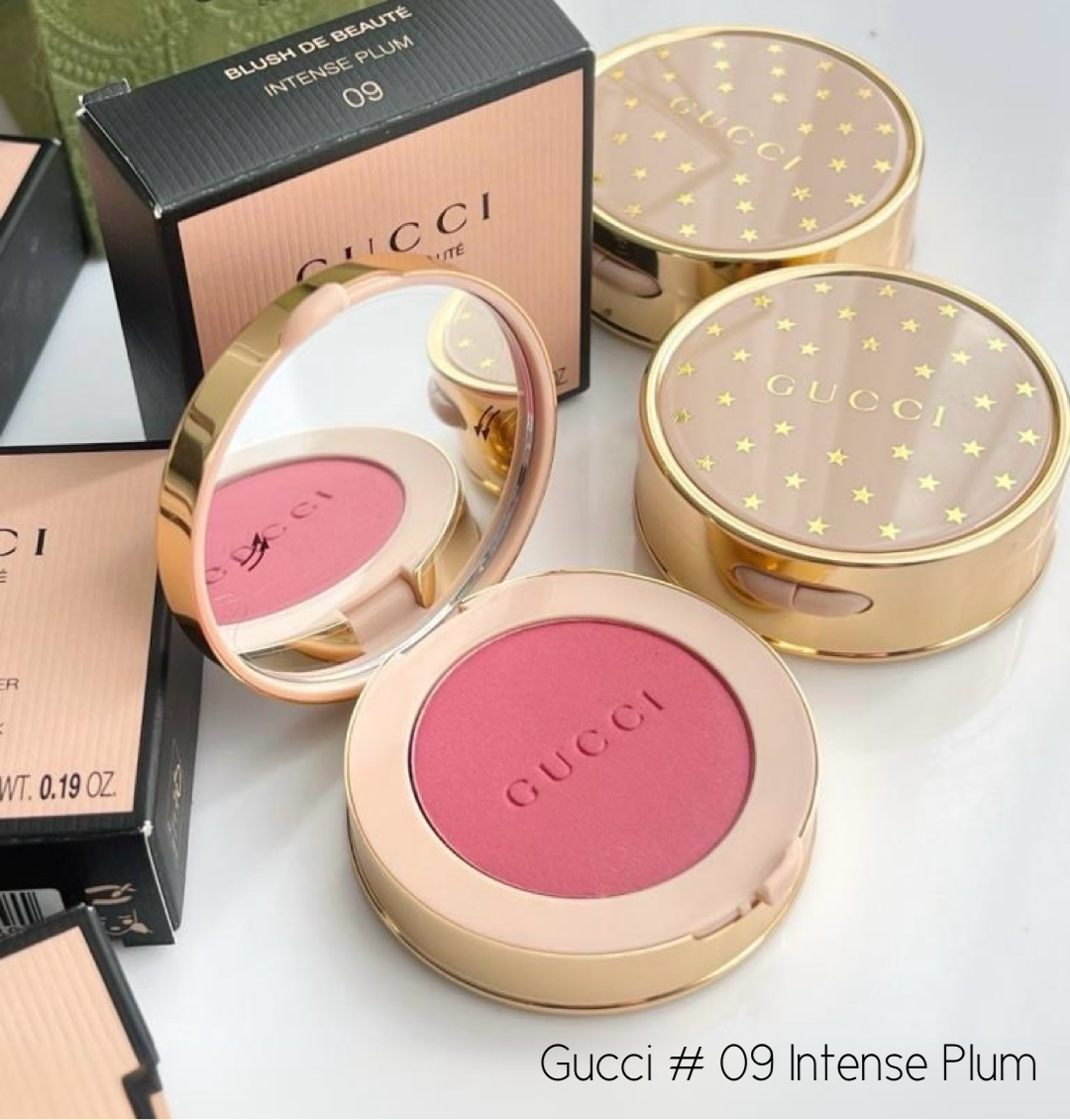 บลัชออน Gucci Blush De Beaute 5.5g # 09 Intense Plum