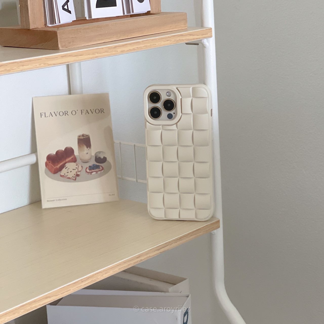 waffle tpu case เคสลายวาฟเฟิล