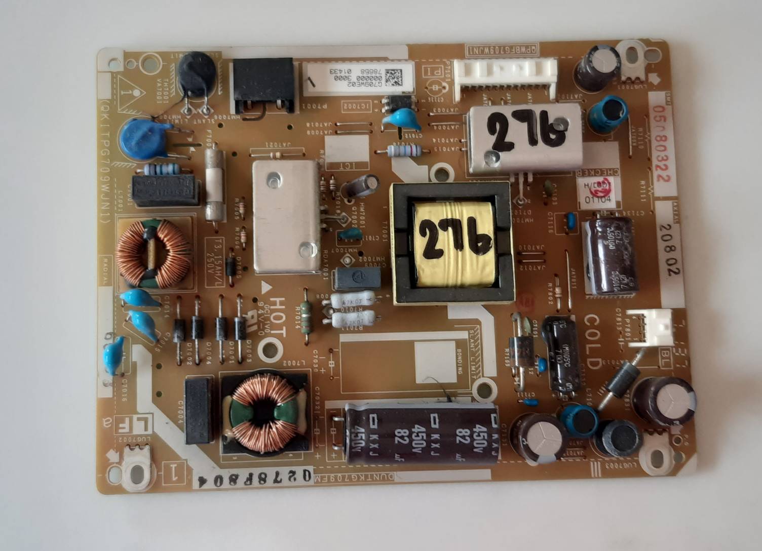 อันที่ 276 SHARP LC-32LE280X ซัฟฟลาย QKITPG709WJN2 ดีเทสแล้ว