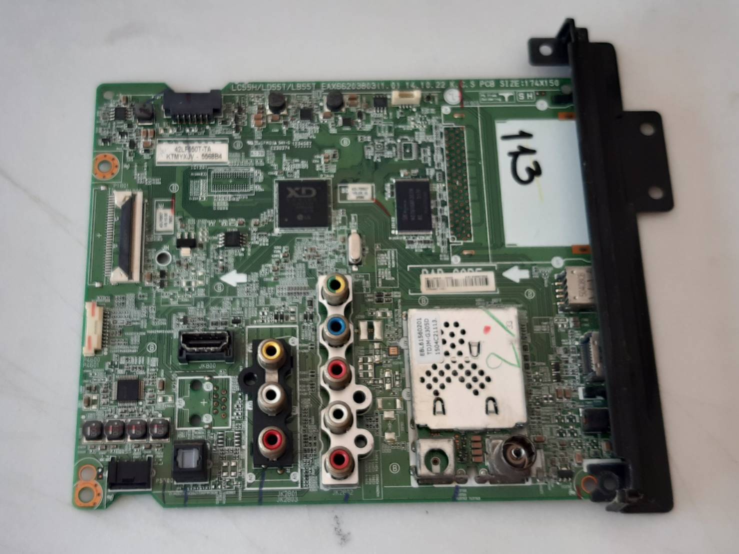 อันที่ 113 LG 42LF550T ซีสเตร็ม EAX66203803 ดีเทสแล้ว