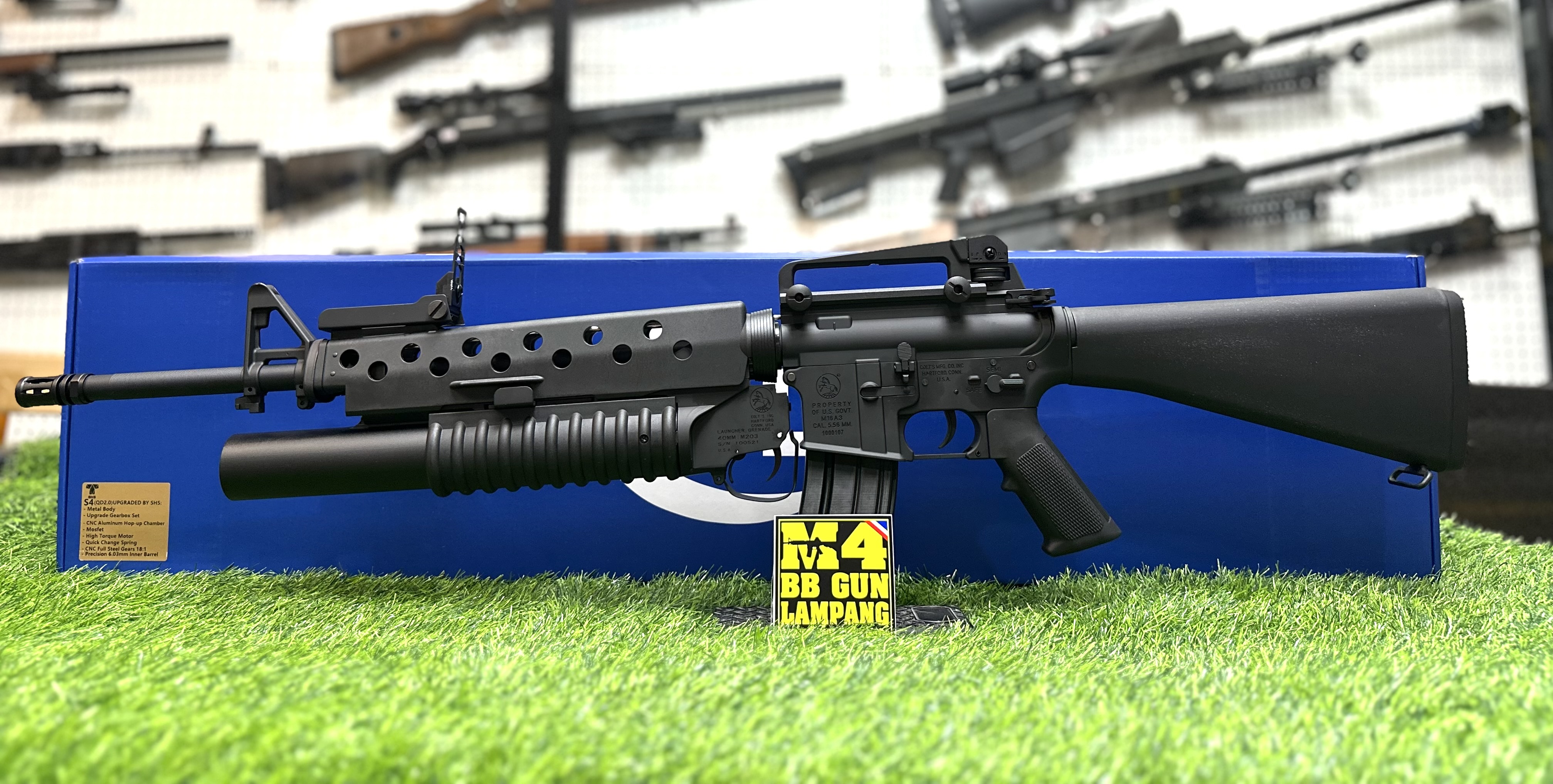 E&C x Cybergun 702 S4 M16A3 + M203