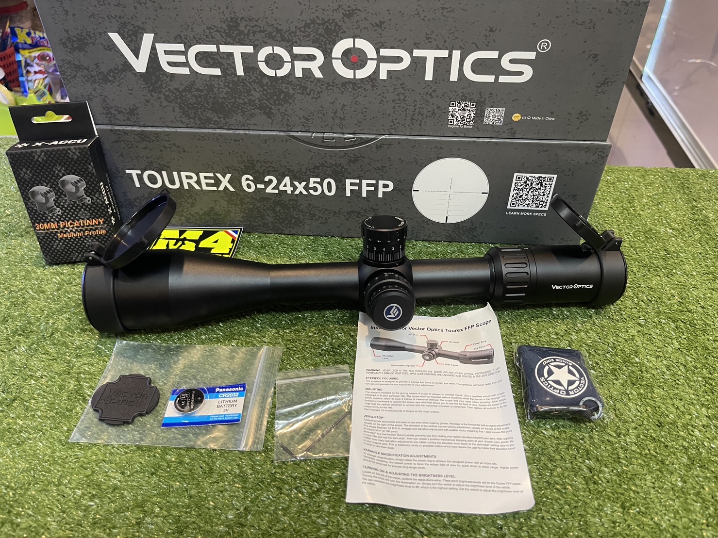 Scope:Vector Optics Tourex 6-24x50FFP