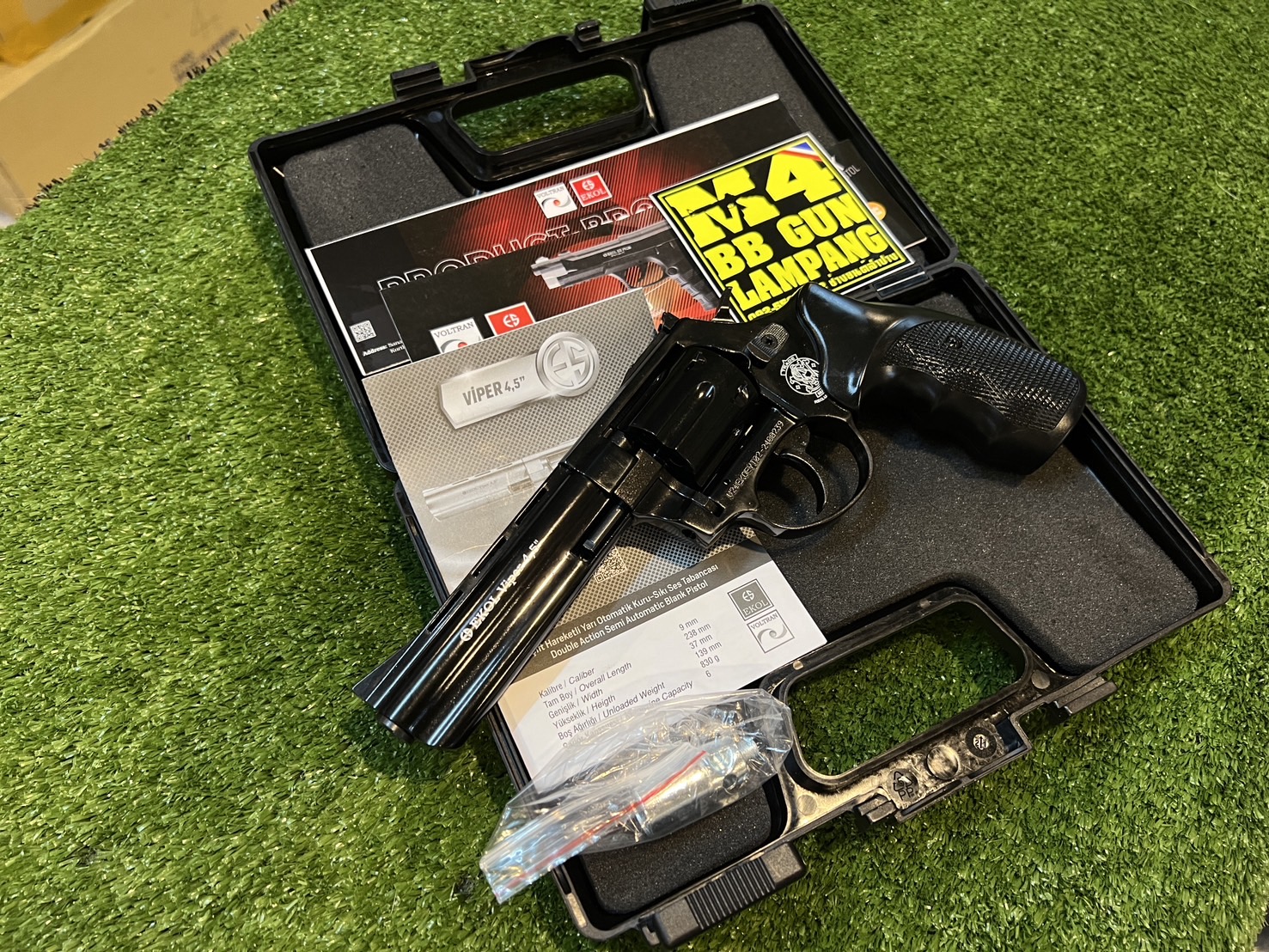 EKOL VIPER 4.5” ดำ