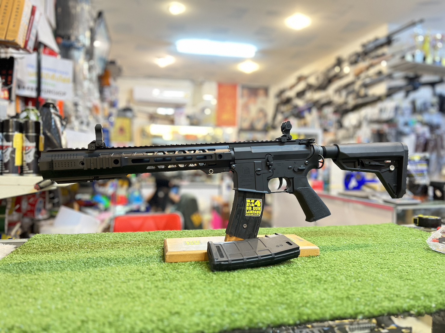 E&C 839 S2 : SAI GRY AR-15 SBR บอดี้โลหะ