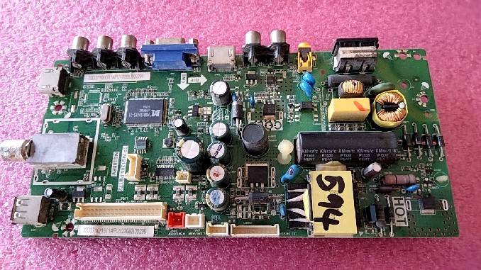 อันที่ 594 TCL 32D2710 ซีสเตร็ม TP.MS1306.PB772 MS306PV ดีเทสแล้ว