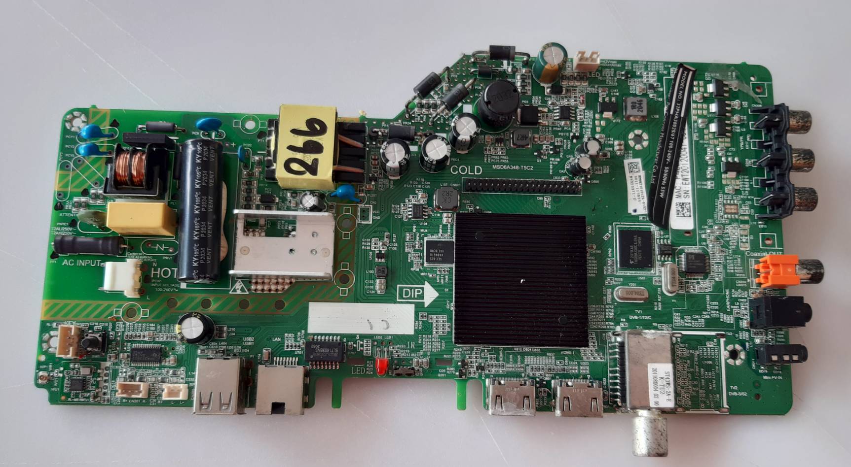 อันที่ 266 PHILIPS 32PHA3002 ซีสเตร็ม MSD6A348-T5C2 ดีเทสแล้ว