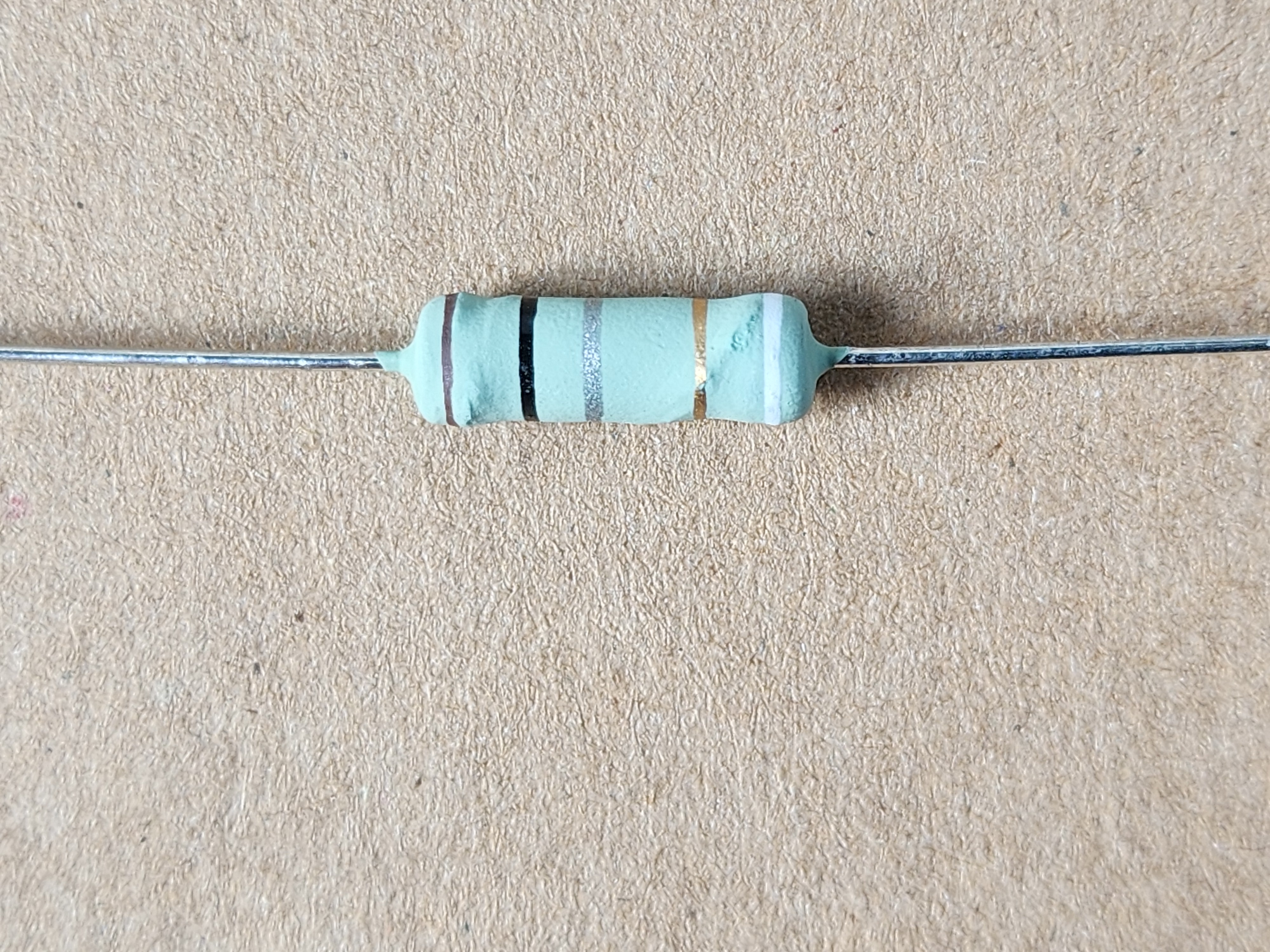 ตัวต้านทานฟิวส์ R ฟิวส์ 0.1 Ohm 5% 2W มีแถบสีอะไรบ้าง ?