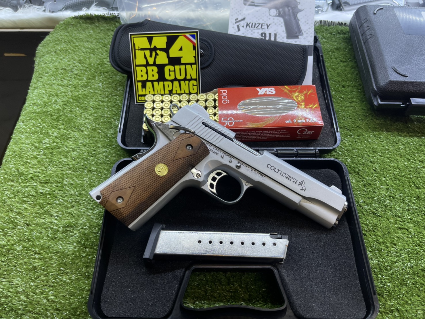 KUZEY M1911 ลาย Government ลำกล้อง 5" ซาติน