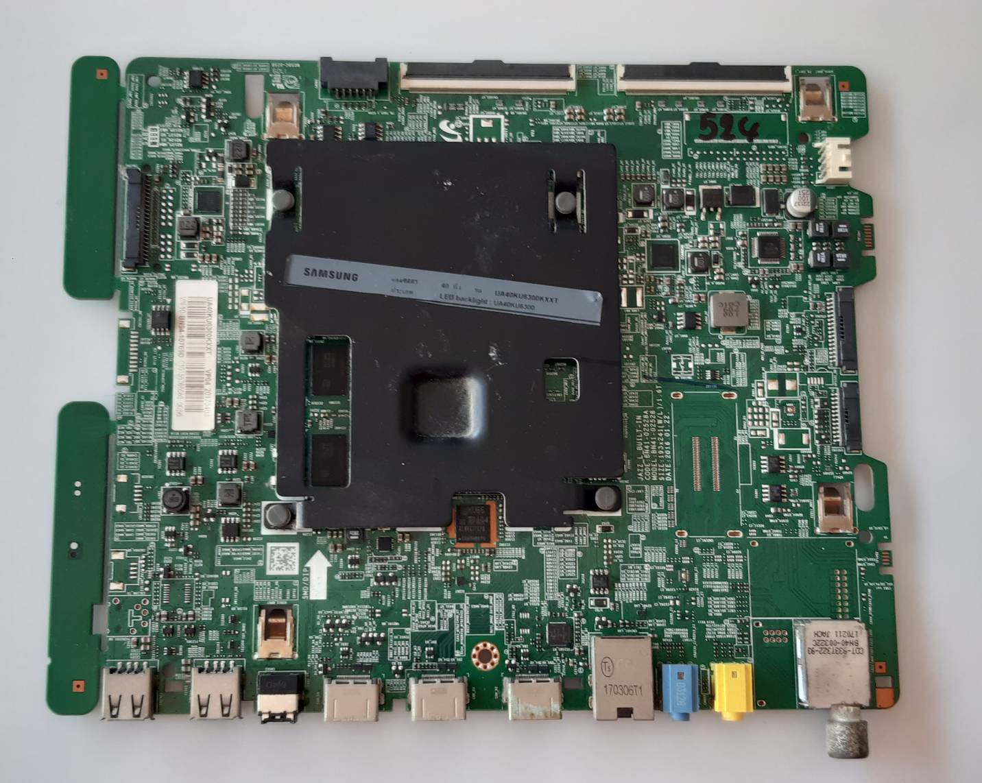 อันที่ 524 Samsung UA40KU6300K ซีสเตร็ม BN41-02528A ดีเทสแล้ว