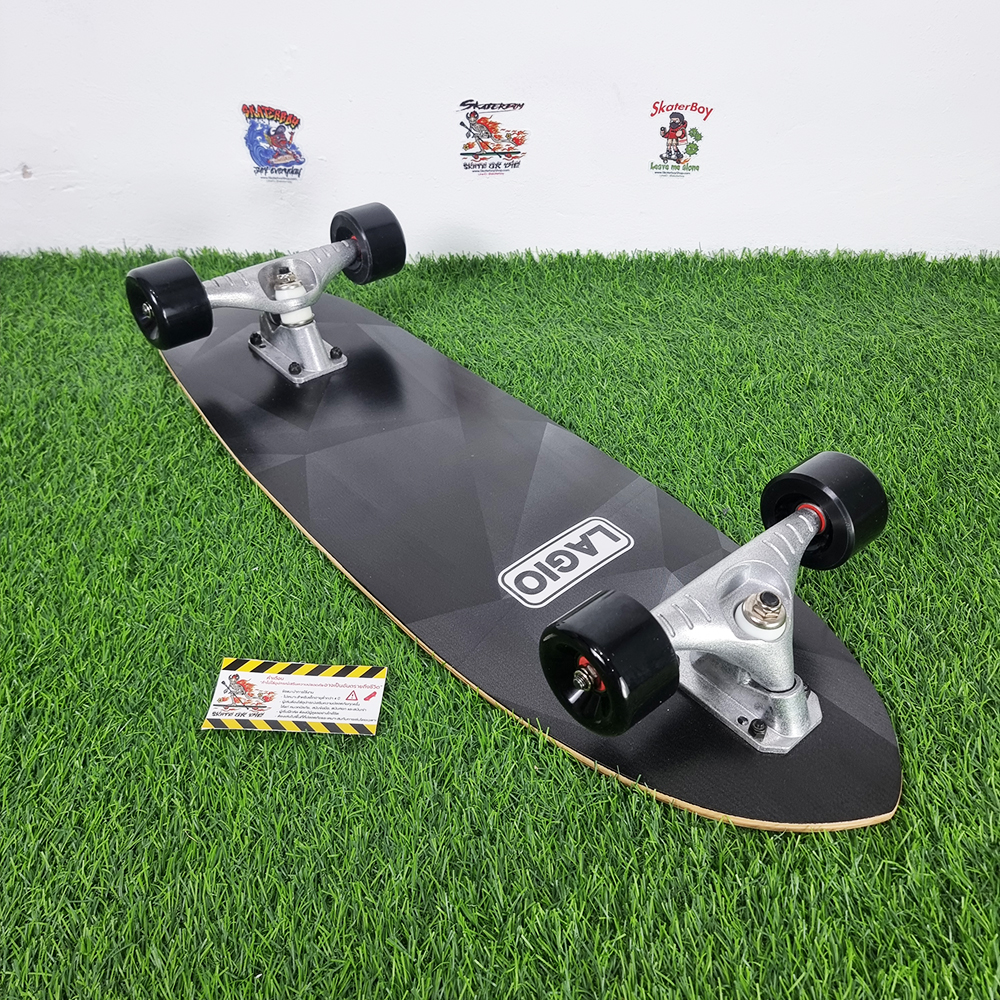 0201 Surf skate custom บอร์ด28.5นิ้ว สำหรับเด็ก สูงไม่เกิน 150cm บอร์ดไม้ เซิร์ฟ สเก็ตบอร์ด พร้อมเล่น