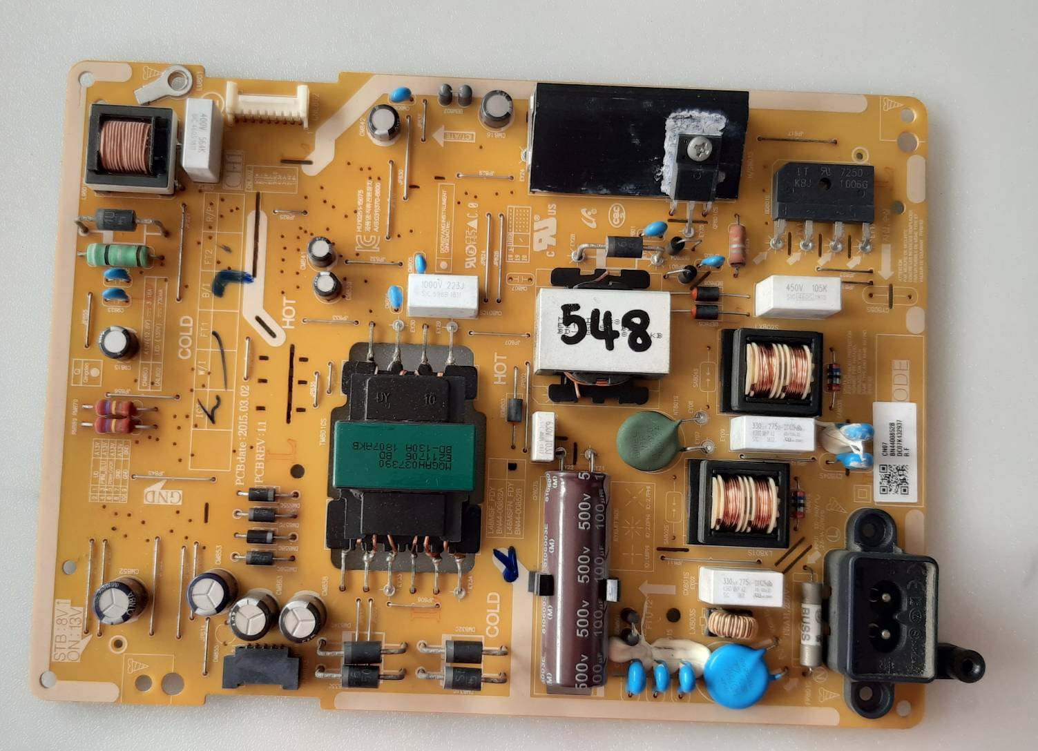 อันที่ 548 Samsung UN43J5202AK ซัฟฟลาย BN44-00852B ดีเทสแล้ว