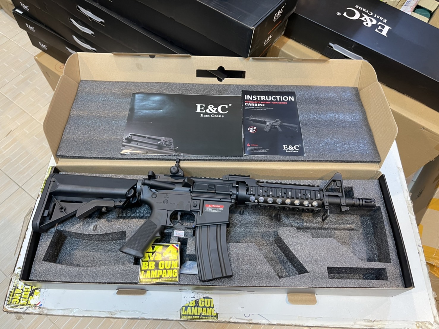 E&C 305 S2 : M4 RAS II บอดี้โลหะ Gen 2