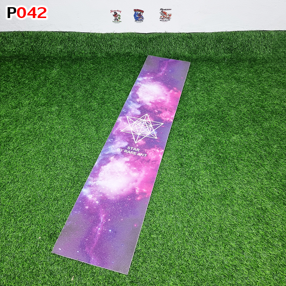 0303 สติ๊กเกอร์ กระดาษทราย 120x26 cm สำหรับ สเก็ตบอร์ด เซิร์ฟสเก็ต ลองบอร์ด Graphic Grip Tape skateboard longboard surf skate