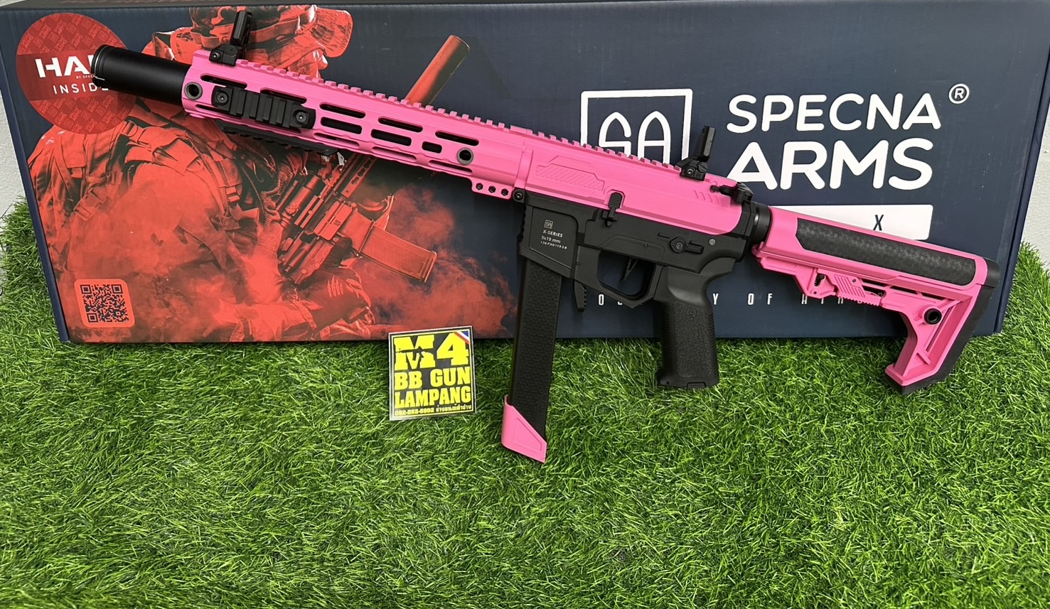 Specna Arms SA-FX02 FLEX™ HAL ETU : AR9 Custom (Pink)