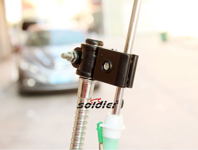 [0901] ที่จับร่ม ติดแฮน จักรยาน กันฝน กันแดด ปรับองศาได้ umbrella handle