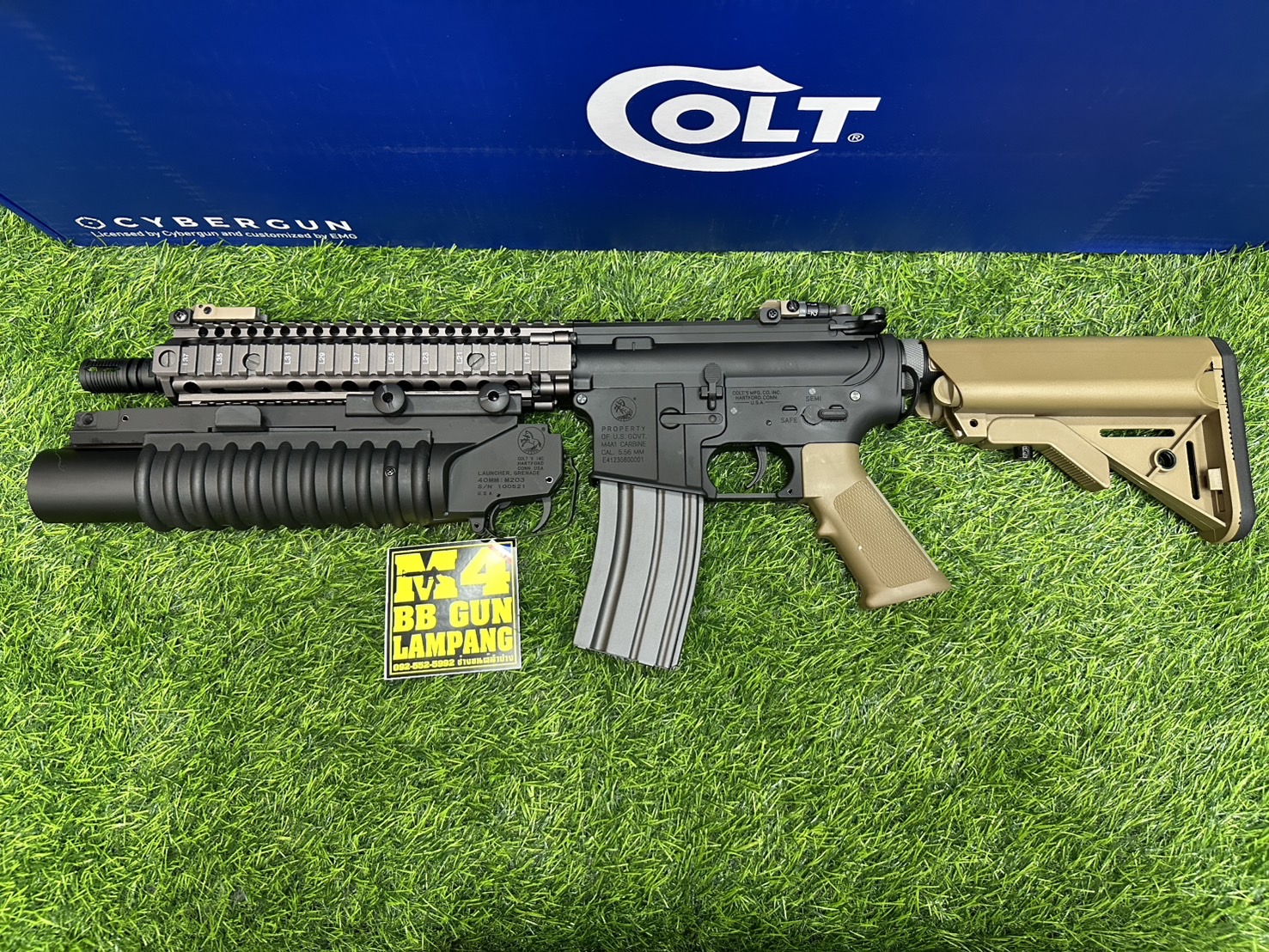 E&C x Cybergun 705 S4 WB + M203