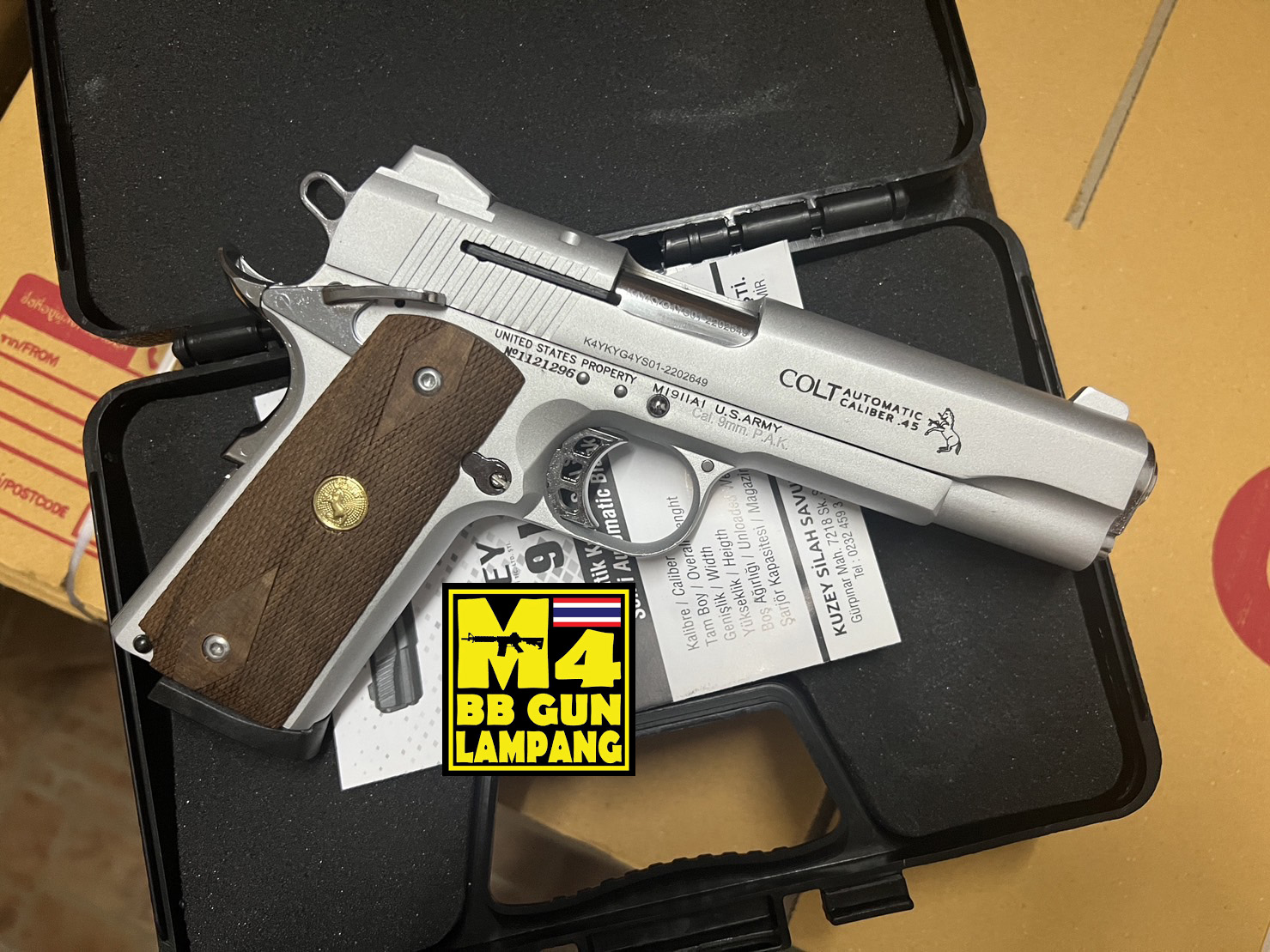 KUZEY M1911 ลาย Series 90 ลำกล้อง 5"ซาติน