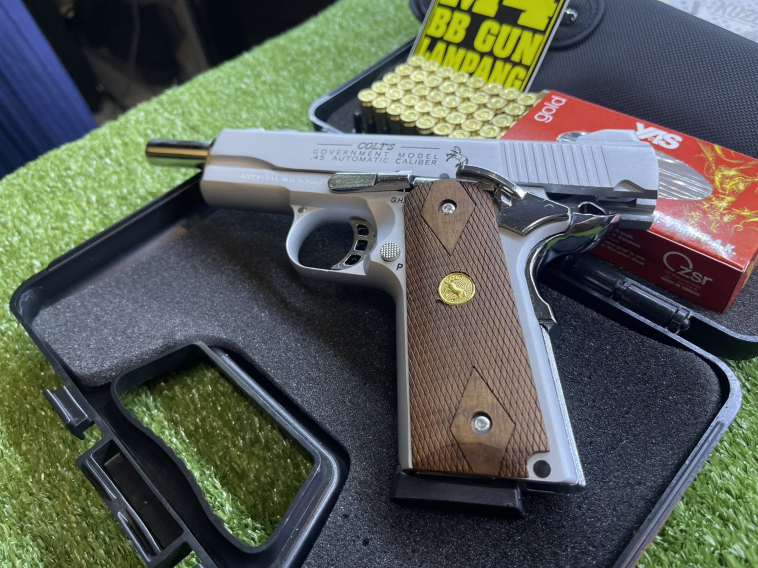KUZEY M1911 ลาย Government ลำกล้อง 5" ซาติน