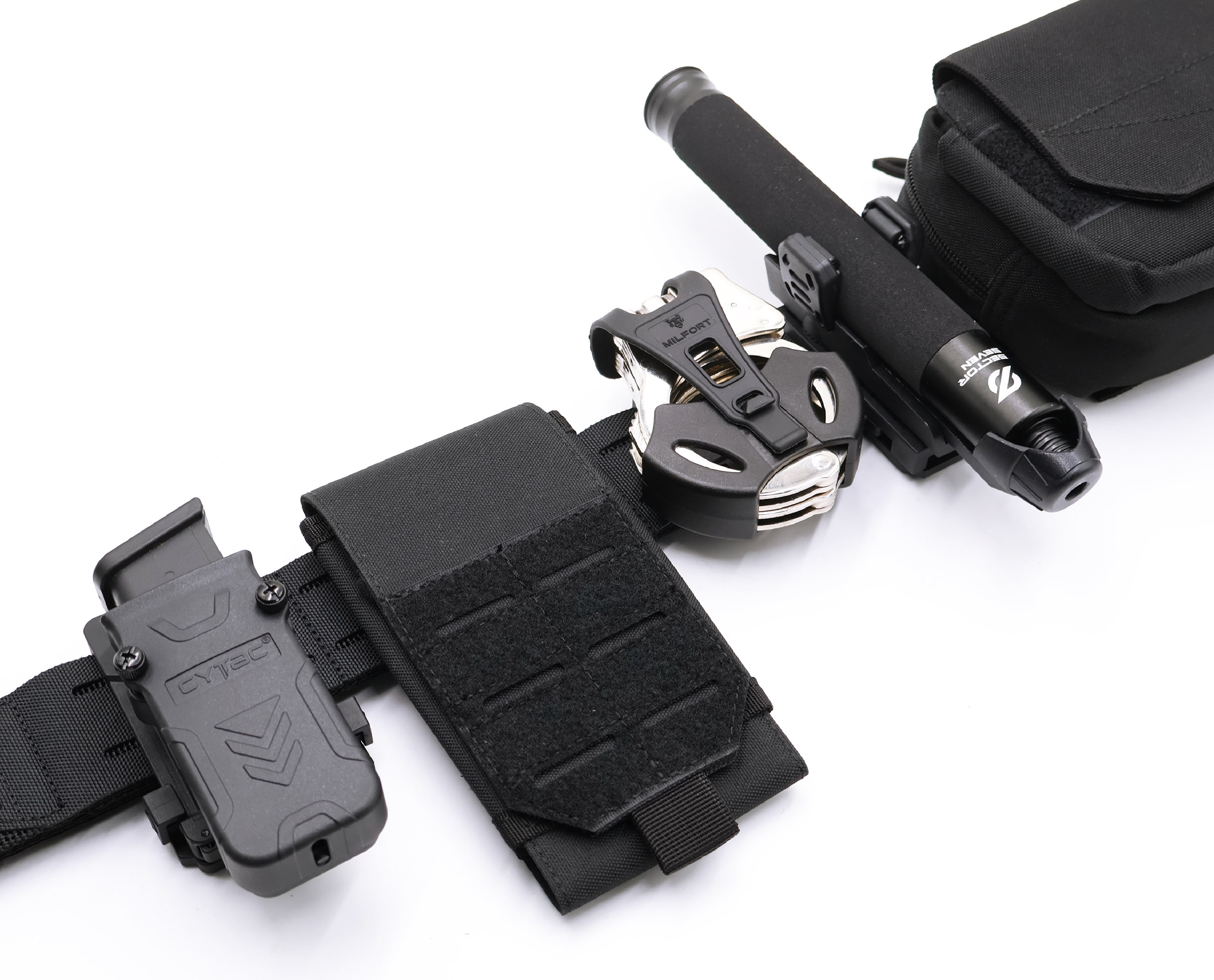 ภาพตัวอย่าง set เข็มขัดยุทธวิธี 2 ชั้น Battle Gear