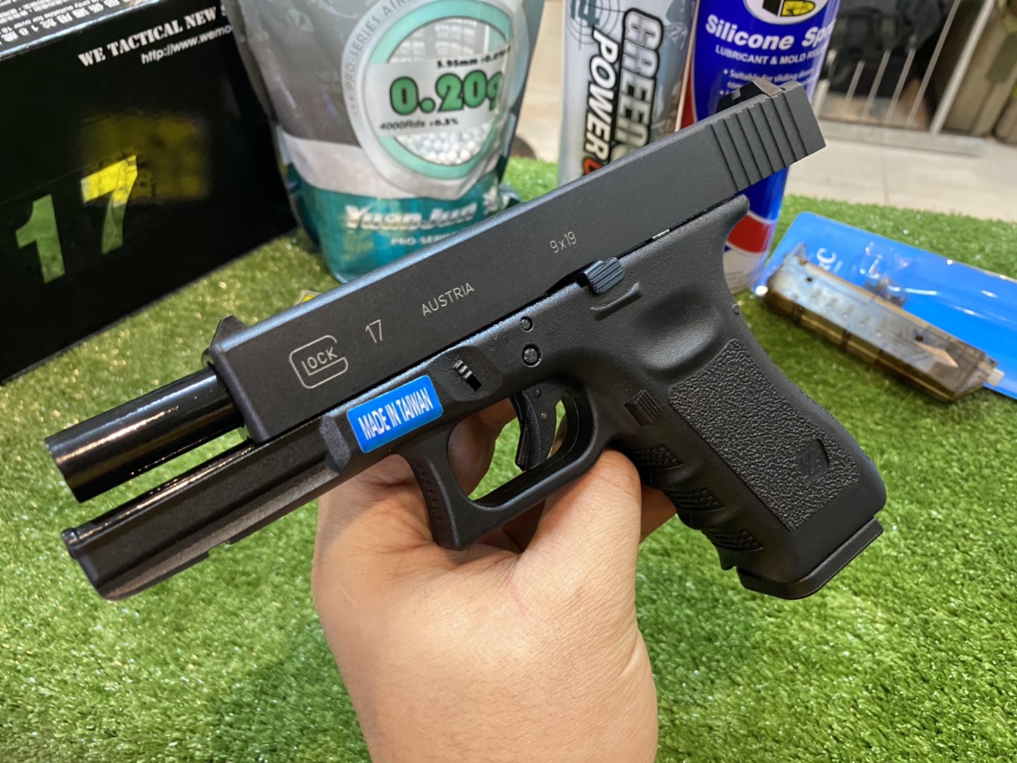 WE Glock17 Gen3 – สีดำ
