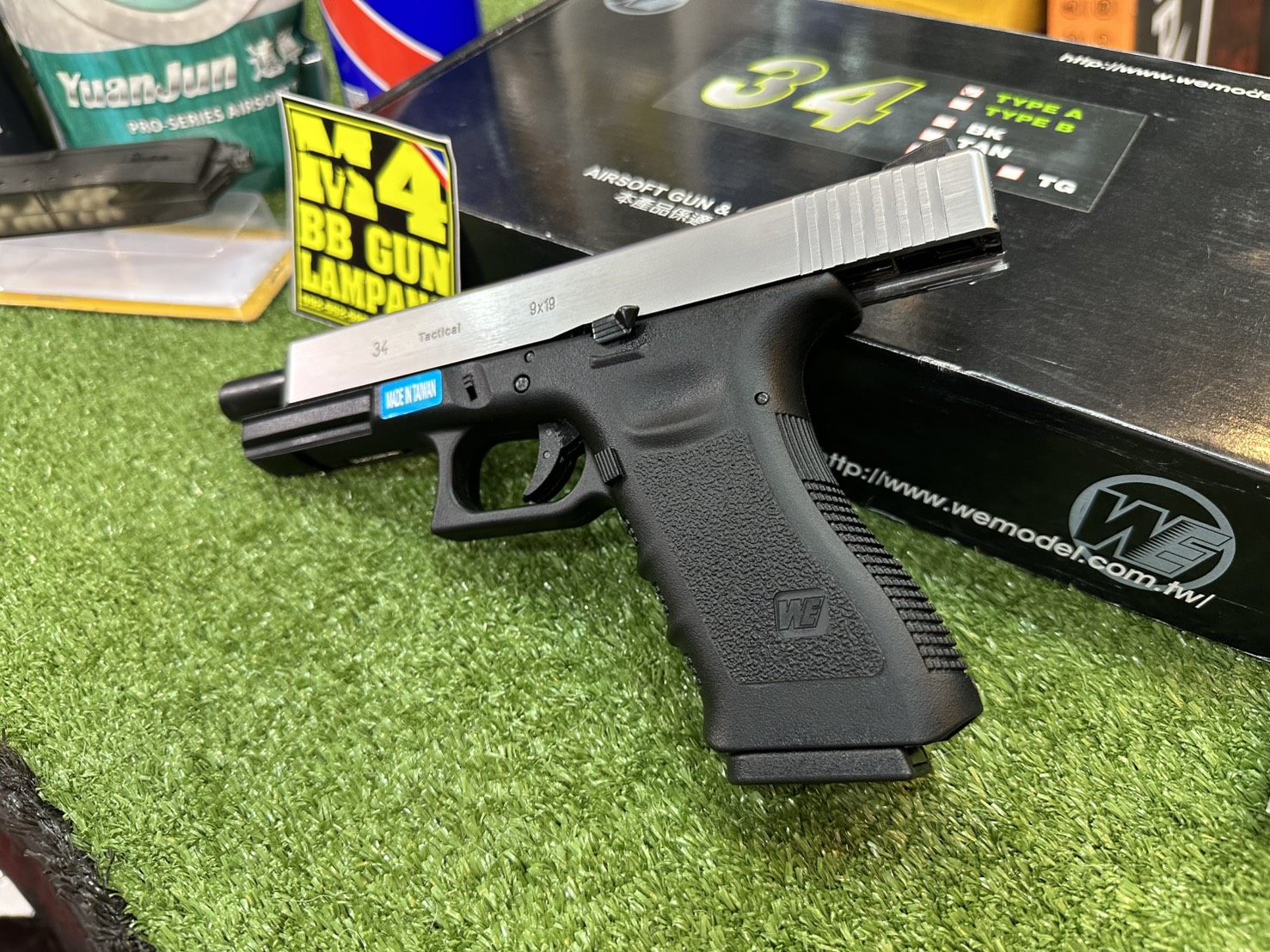 WE Glock 34 Gen 3 สีเงิน