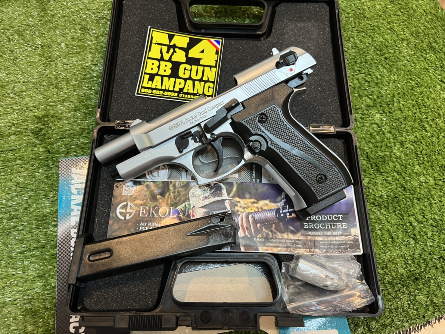 EKOL Jackal Dual Compact บรอนซ์เงิน