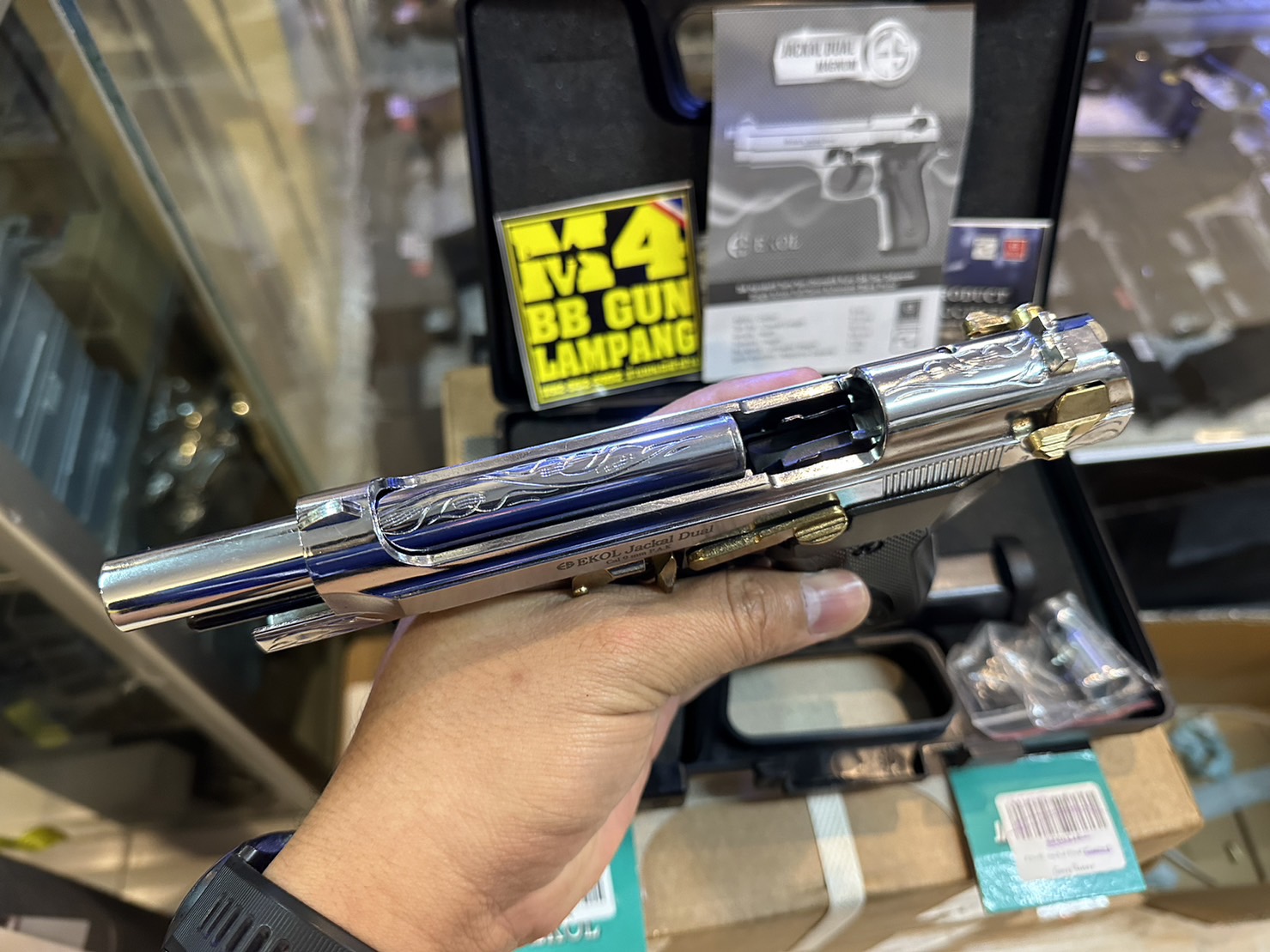 EKOL Jackal Dual เงินเงา ไกรทอง ลายไทย