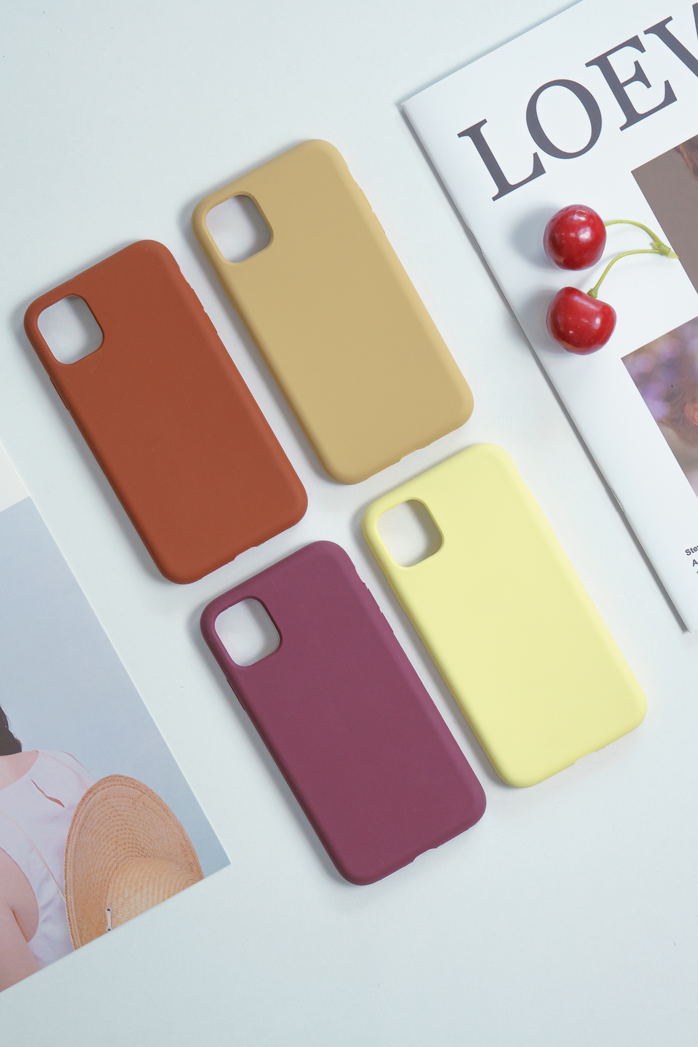 Silicone Case (raddish brown colors) ** สำรองสี 1 สีกันหมด **