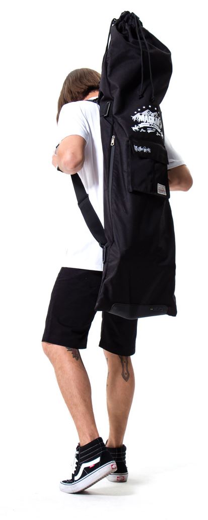 [0319] กระเป๋า สเก็ตบอร์ดไฟฟ้า Longboard dance สะพายหลัง 128x37cm