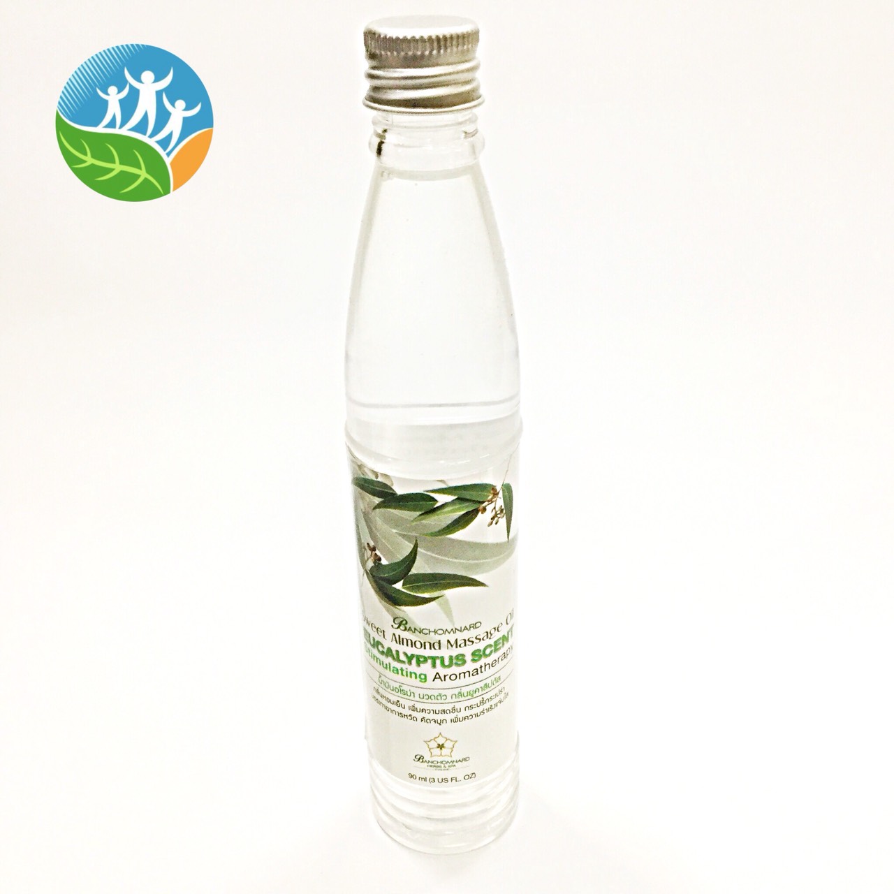 [บ้านชมนาท] น้ำมันอโรม่านวดตัว กลิ่นยูคาลิปตัส 90ml.