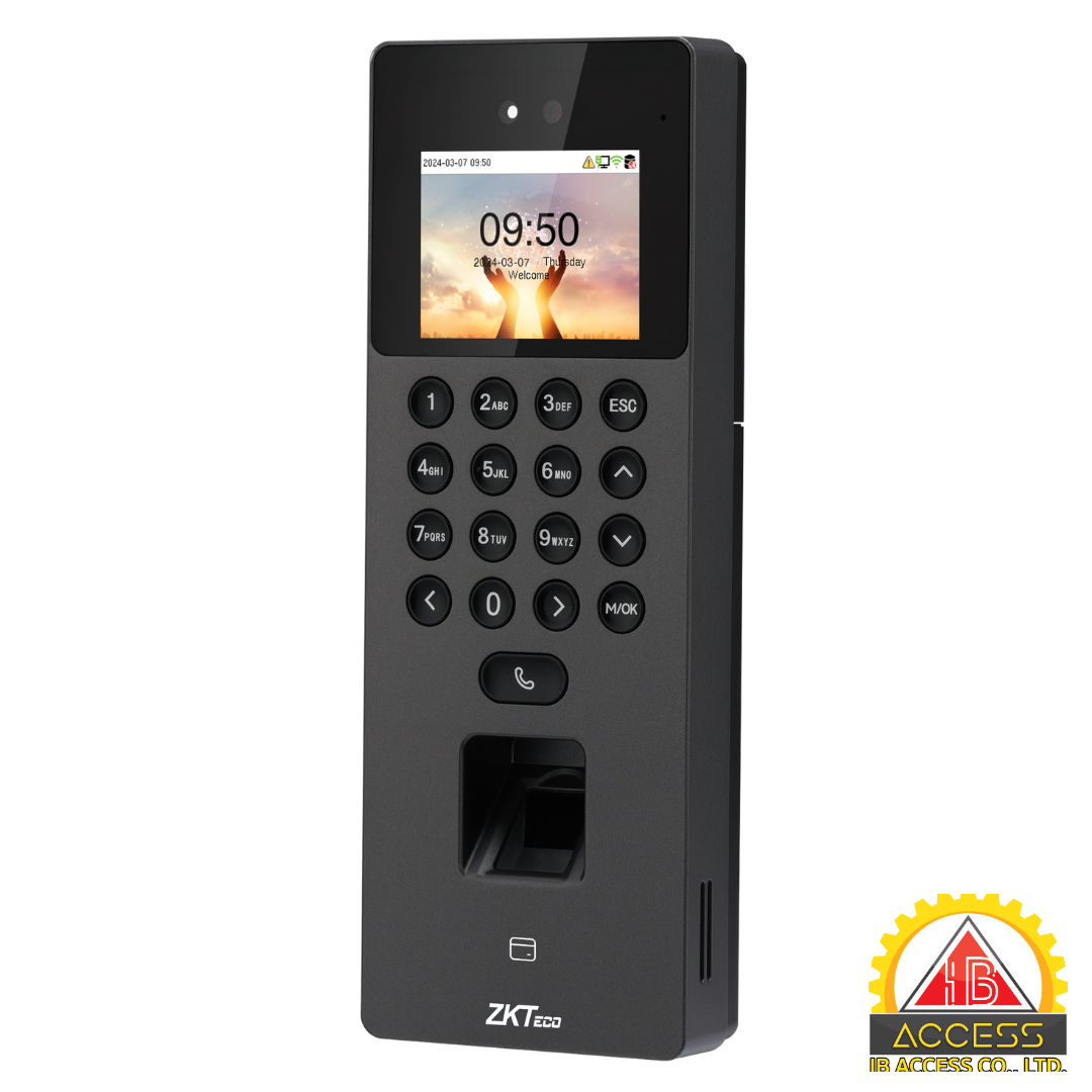 เครื่องสแกนใบหน้า ยี่ห้อ ZKTeco รุ่น SenseFace 2A รองรับระบบ Access Control
