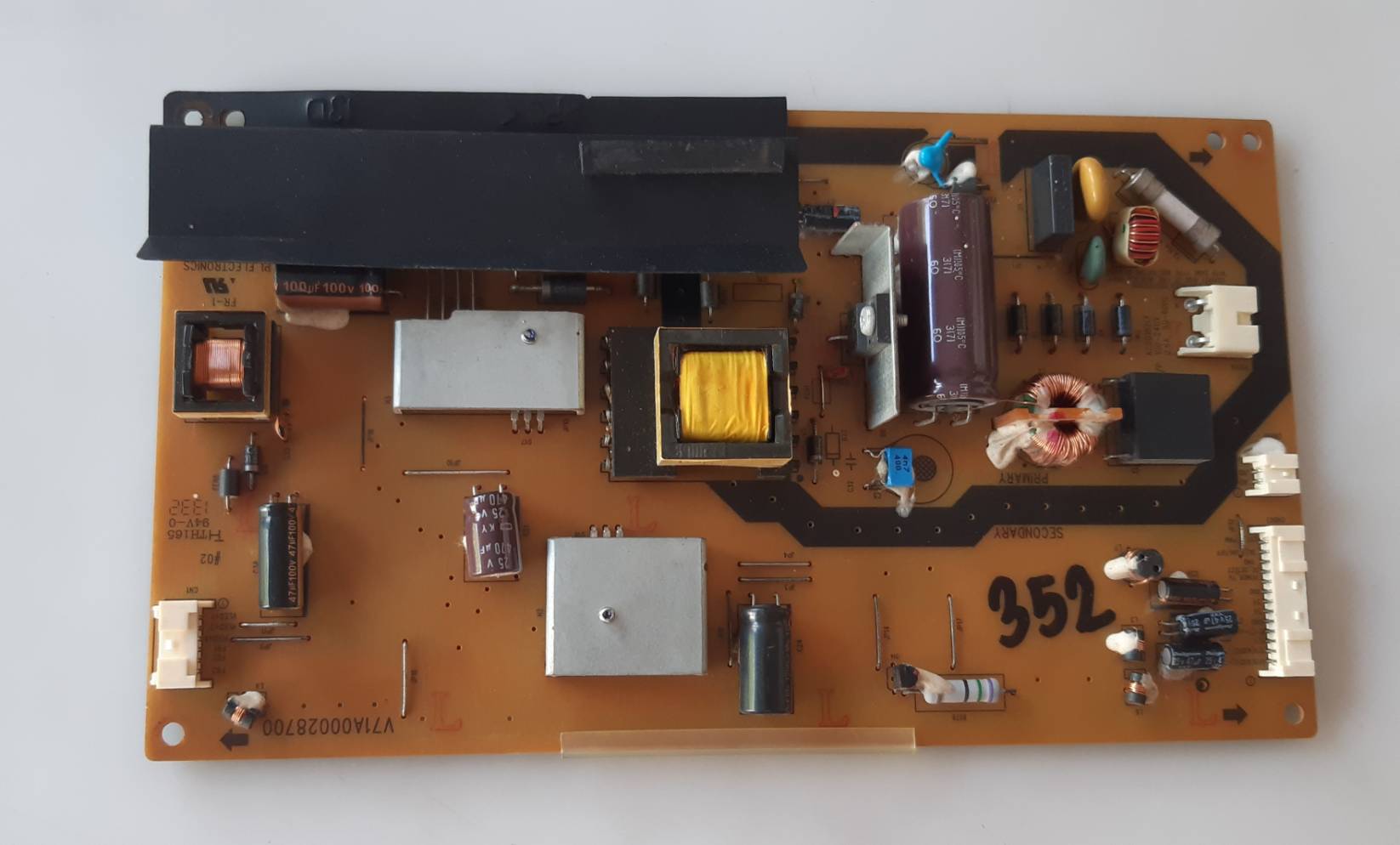 อันที่ 352 TOSHIBA 29P1300VT ซัฟฟลาย V71A00028700 ดีเทสแล้ว