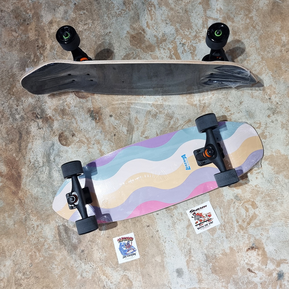 0201 Surf skate custom บอร์ด30นิ้ว แนะนำ สูง150-160cm เซิร์ฟ สเก็ตบอร์ด พร้อมเล่น หลายแบบ