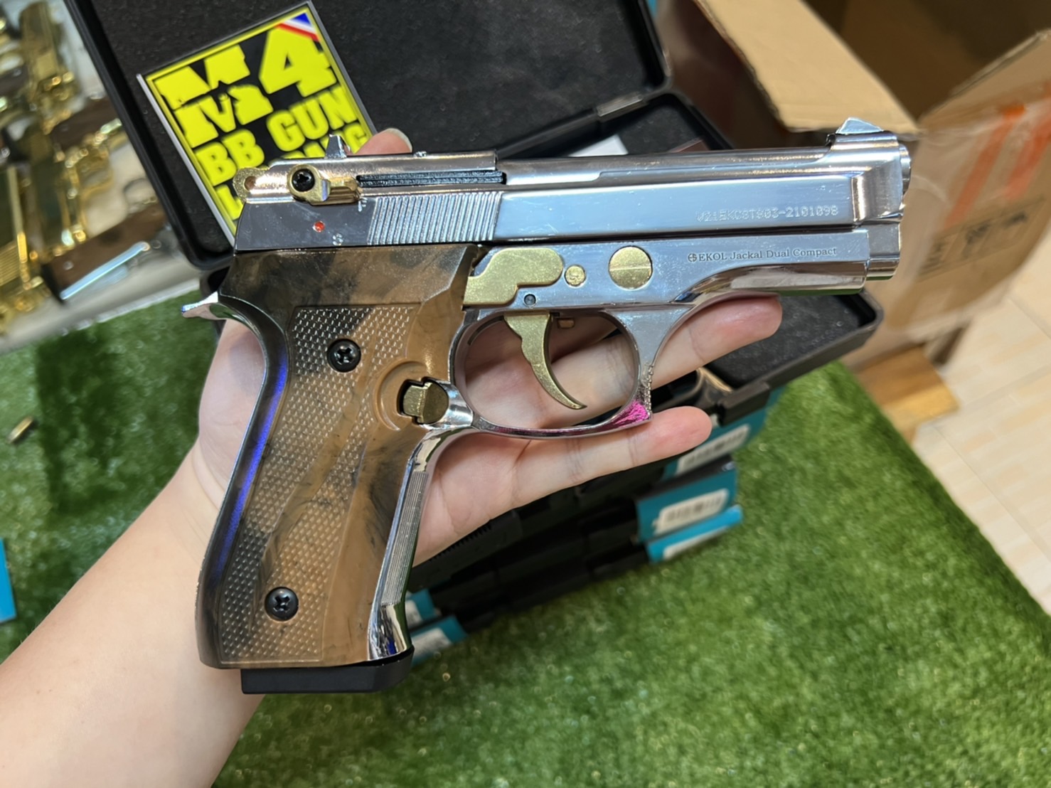 EKOL Jackal Dual Compact เงินเงา-ไกรทอง