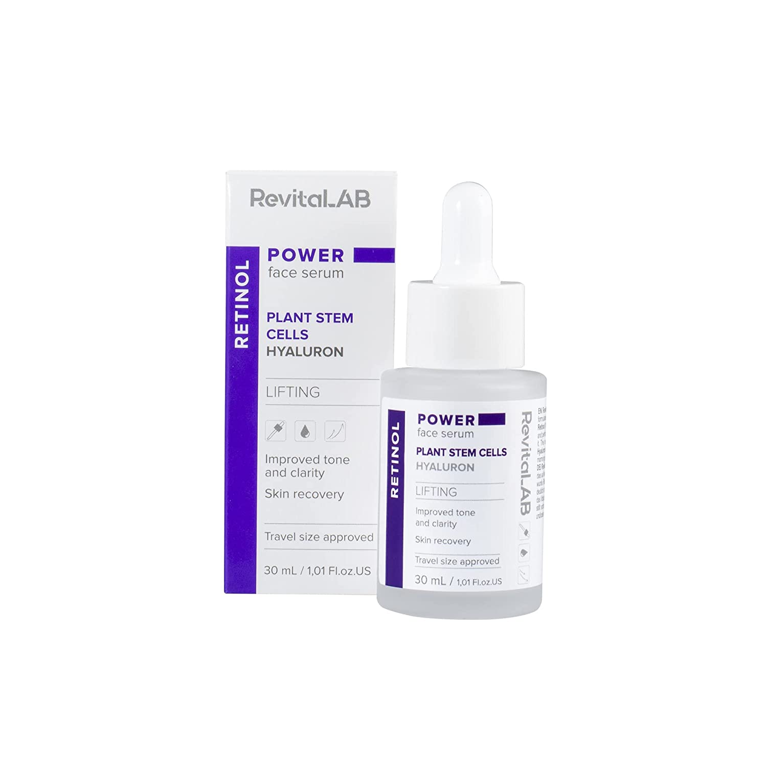 RevitaLAB Power Face Serum with Retinol, Plant Stem Cells and Hyaluron 30ml 0 กก.