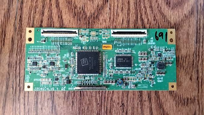 อันที่ 691 Panasonic TH-32LX60T ทีคอน 320W2C4LV6.4 30PIN ดีเทสแล้ว