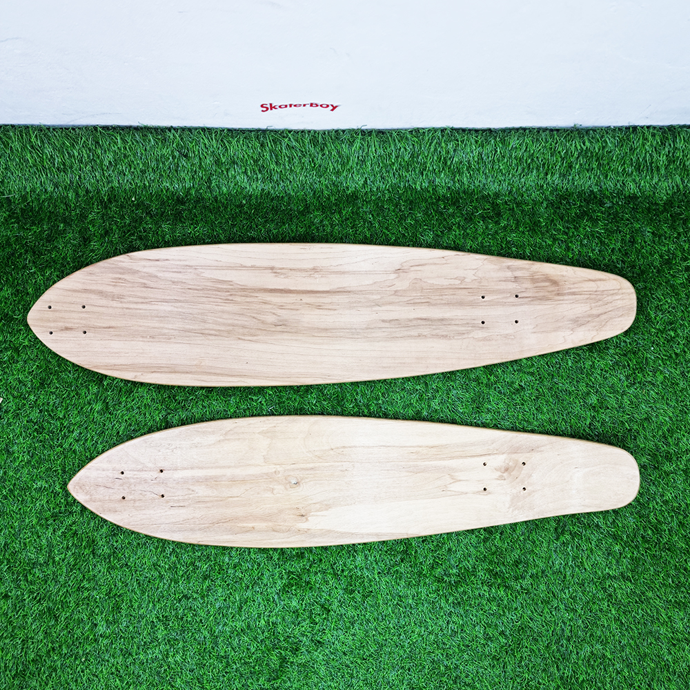 [0301] บอร์ดไม้เซิร์ฟสเก็ต ขนาด 38"x8" WB 21" และ 36"x9" WB 25" มี Tailหลัง มี Concave หนา1cm