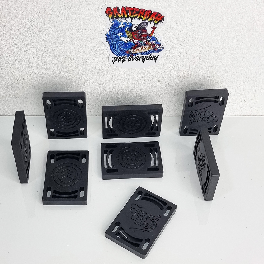 [0311] ยางรองทรัค สูง 10mm 2สี รูสำหรับน็อตเชื่อมกัน ขยับเข้ากับ ทรงทรัค ได้พอดี