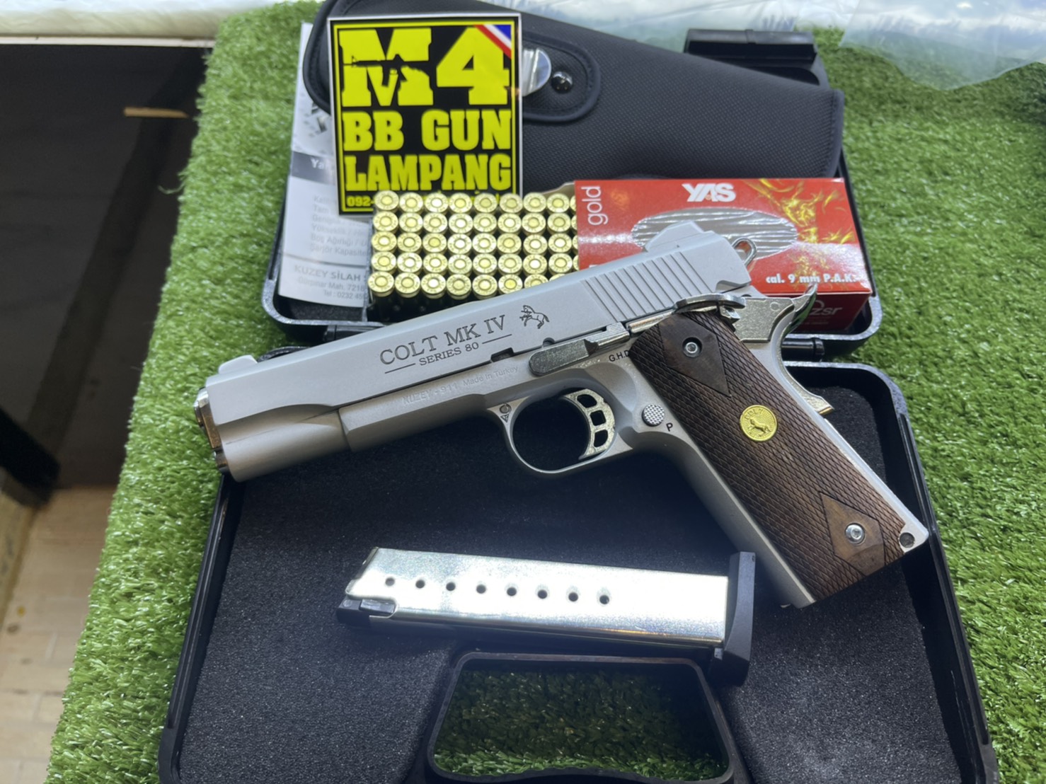 KUZEY M1911 ลาย Series 80 ลำกล้อง 5"ซาติน