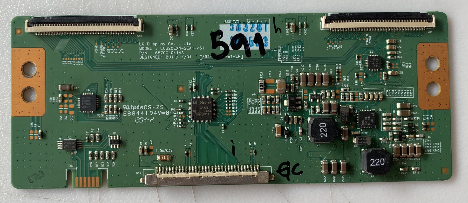 อันที่ 591 Skyworth 32E57 ทีคอน 6870C-0414A ดีเทสแล้ว