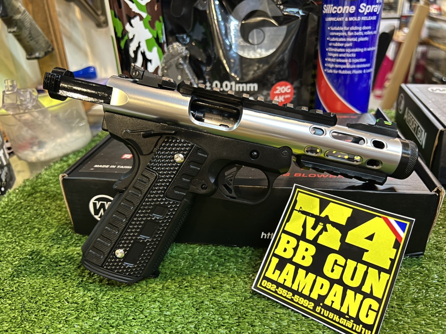 We Galaxy 1911 Sereis GBB – สีเงิน