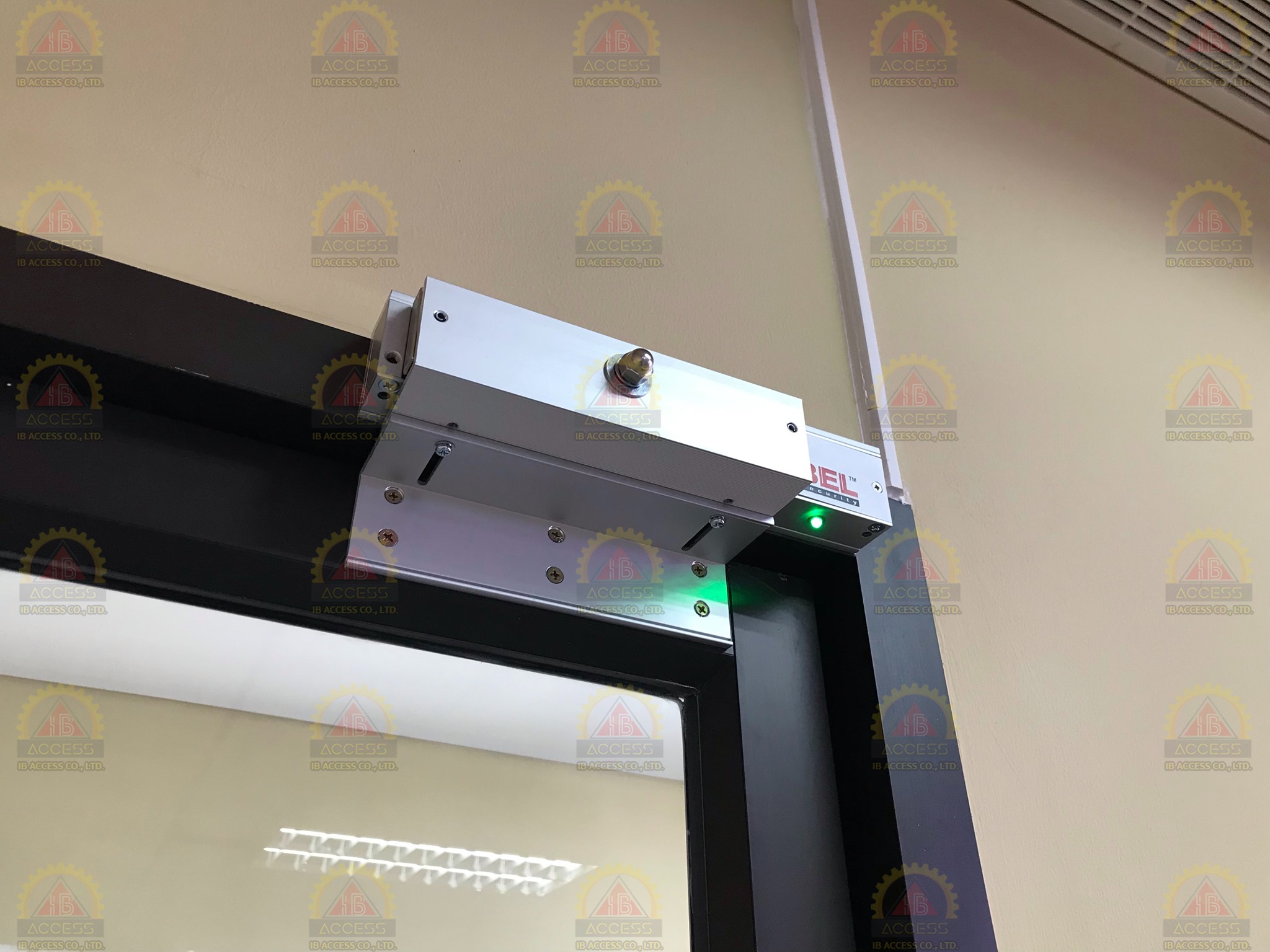 Magnetic Lock 600 lbs. ยี่ห้อ BEL รุ่น 600LED พร้อม LZ Bracket