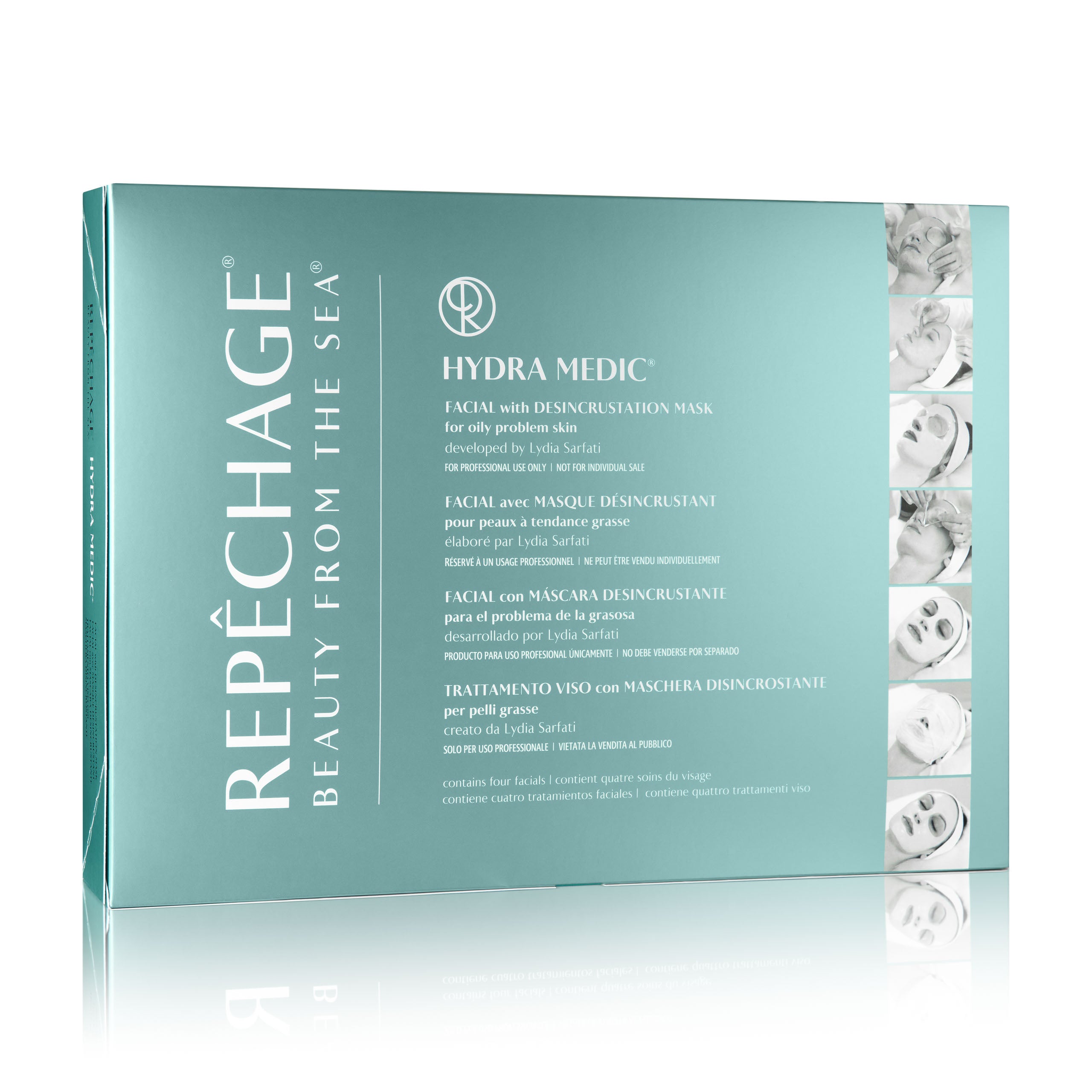 Repechage Hydra Medic Facial with Desincrustation Mask for Oily Problem Skin - 4 Treatments, exp. 7 Dec 2025 0 กก.